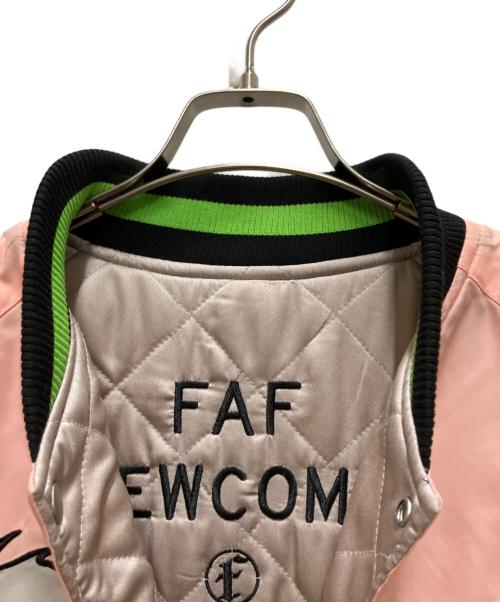 FAF（エフエーエフ）FAF (エフエーエフ) Flowers Stadium グレー×ピンク サイズ:1の古着・服飾アイテム
