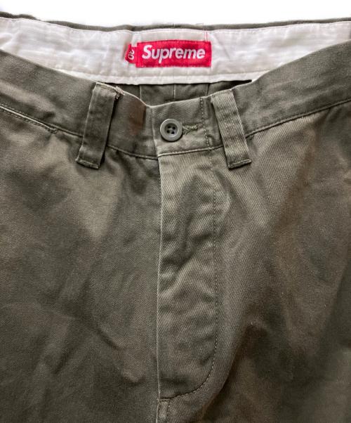 SUPREME（シュプリーム）SUPREME (シュプリーム) Pin Up Chino Pant グリーン サイズ:76cm (W30)の古着・服飾アイテム