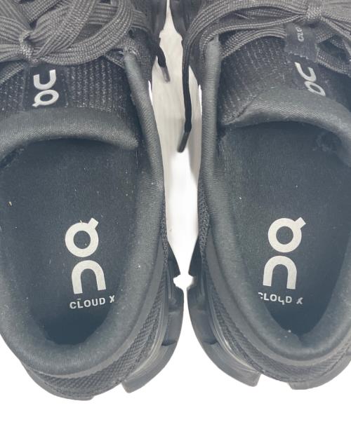 on（オン）On (オン) Cloud X 4 ブラック サイズ:23.5cmの古着・服飾アイテム
