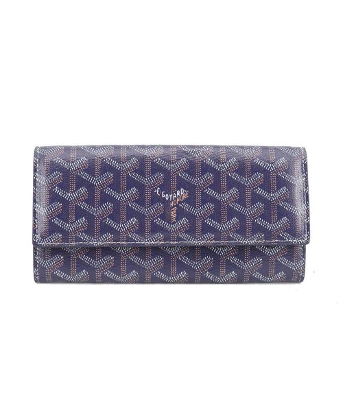 GOYARD（ゴヤール）GOYARD (ゴヤール) 長財布 ネイビー APM VARENNEの古着・服飾アイテム