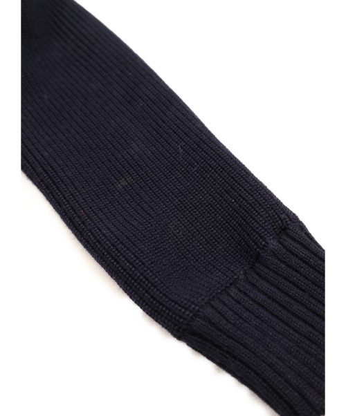 MONCLER（モンクレール）MONCLER (モンクレール) ニット切替ダウンジャケット　maglione tricot  ネイビー サイズ:Sの古着・服飾アイテム