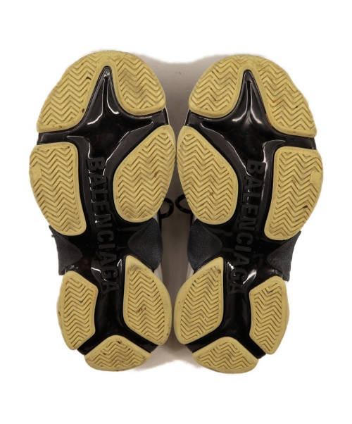 BALENCIAGA（バレンシアガ）BALENCIAGA (バレンシアガ) Triple S Logo Sneaker　18SS ブラック×グレー サイズ:26.5cmの古着・服飾アイテム