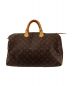 LOUIS VUITTON（ルイヴィトン）の古着「ハンドバッグ　スピーディ40」｜ブラウン×ベージュ