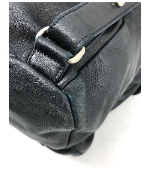 PRADA（プラダ）PRADA (プラダ) ナッパレザーバックパック レザーリュック ブラック V126 63　NAPPA LEATHERの古着・服飾アイテム