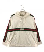 GUCCIグッチ）の古着「コットンキャンバス ウインドブレーカー」｜ホワイト