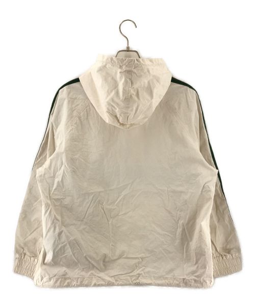 GUCCI（グッチ）GUCCI (グッチ) コットンキャンバス ウインドブレーカー ホワイト サイズ:size44の古着・服飾アイテム