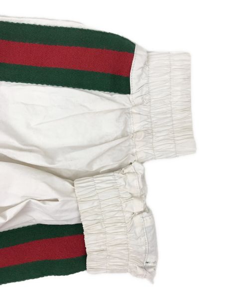 GUCCI（グッチ）GUCCI (グッチ) コットンキャンバス ウインドブレーカー ホワイト サイズ:size44の古着・服飾アイテム
