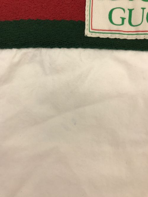 GUCCI（グッチ）GUCCI (グッチ) コットンキャンバス ウインドブレーカー ホワイト サイズ:size44の古着・服飾アイテム