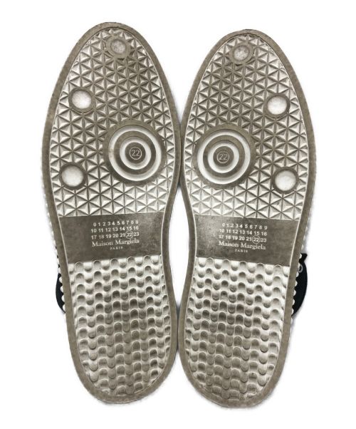 Maison Margiela（メゾンマルジェラ）Maison Margiela (メゾンマルジェラ) CANVAS HIGH TOP ブラック サイズ:43の古着・服飾アイテム