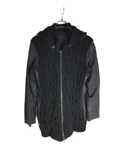 DIAMOND DOGS（ダイアモンドドッグス）DIAMOND DOGS (ダイアモンドドッグス) バックロゴニットパーカー ブラック サイズ:Sの古着・服飾アイテム