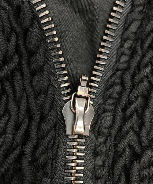 DIAMOND DOGS（ダイアモンドドッグス）DIAMOND DOGS (ダイアモンドドッグス) バックロゴニットパーカー ブラック サイズ:Sの古着・服飾アイテム