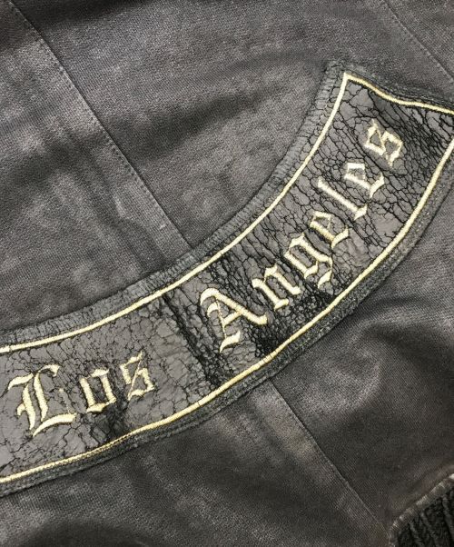 DIAMOND DOGS（ダイアモンドドッグス）DIAMOND DOGS (ダイアモンドドッグス) バックロゴニットパーカー ブラック サイズ:Sの古着・服飾アイテム