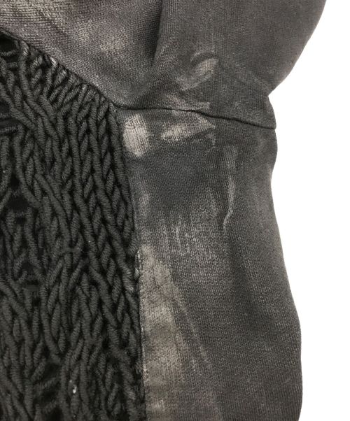 DIAMOND DOGS（ダイアモンドドッグス）DIAMOND DOGS (ダイアモンドドッグス) バックロゴニットパーカー ブラック サイズ:Sの古着・服飾アイテム