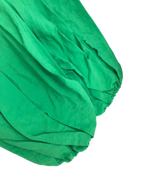 LE PHIL（ル フィル）LE PHIL (ル フィル) ボノットシアータフタブラウス グリーン サイズ:FREEの古着・服飾アイテム