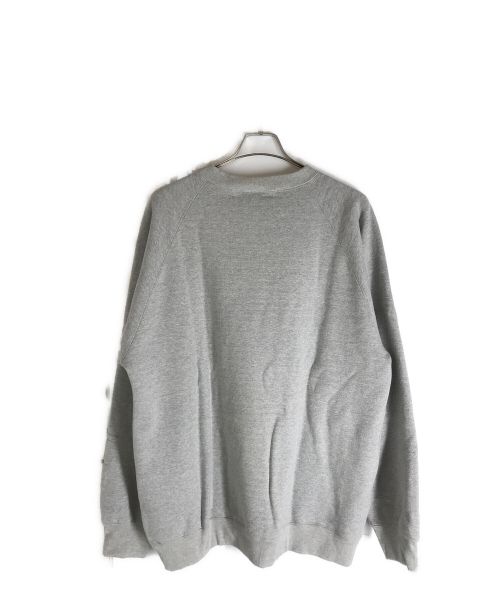 BROCHURE×NEVVER（-）BROCHURE×NEVVER (-) コラボビッグクルーネックスウェット グレー サイズ:XXLの古着・服飾アイテム