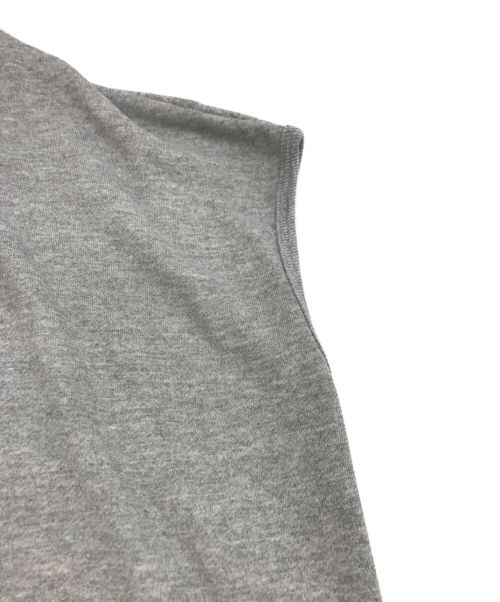 DOUBLE STANDARD CLOTHING ESSENTIAL（ダブルスタンダードクロージングエッセンシャル）DOUBLE STANDARD CLOTHING ESSENTIAL (ダブルスタンダードクロージングエッセンシャル) フーデッドロングワンピース グレー サイズ:Sの古着・服飾アイテム