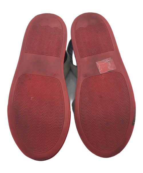 MM6 Maison Margiela（エムエムシックスメゾンマルジェラ）MM6 Maison Margiela (エムエムシックス メゾンマルジェラ) 厚底ストラップサンダル　プラットフォーム　スウェード ベージュ×ブラック サイズ:35の古着・服飾アイテム