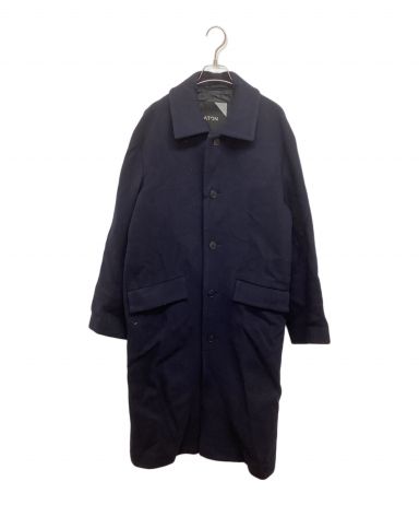 定価20.9万 ATON エイトン DOUBLE MELTON ノーカラーコート 3050002769846460_01_1414w.jpeg