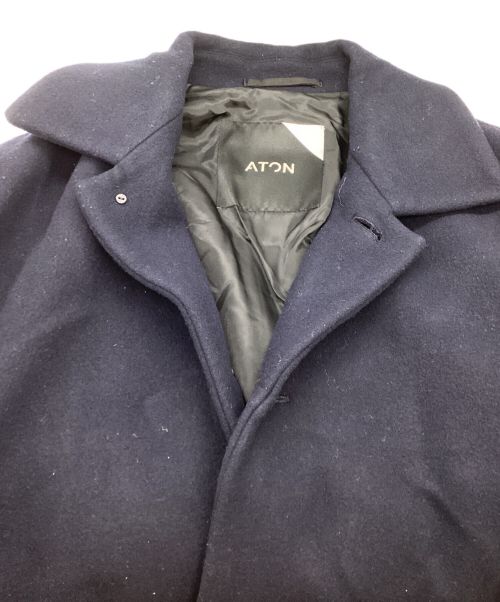 ATON（エイトン）ATON (エイトン) AIR DOUBLE MELTON 6682635 ネイビー サイズ:6の古着・服飾アイテム