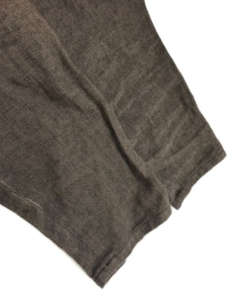 tumugu（ツムグ）tumugu (ツムグ) リネンビエラワンピース ブラウン サイズ:FREEの古着・服飾アイテム