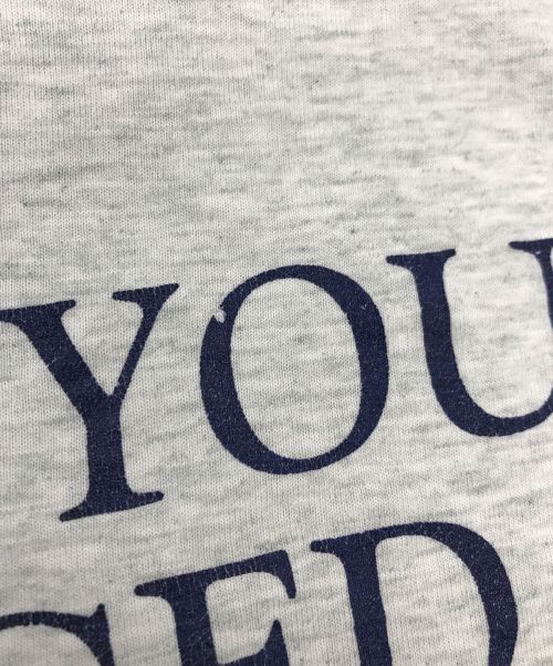 USED（ユーズド）USED (ユーズド) ヴィンテージプリントTシャツ グレー×グリーン サイズ:Lの古着・服飾アイテム