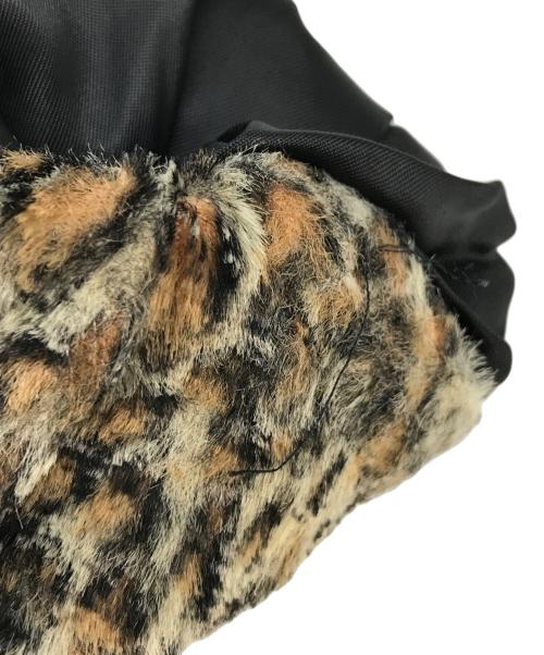 Hysteric Glamour（ヒステリックグラマー）Hysteric Glamour (ヒステリックグラマー) オールドレオパードベロアトラックジャケット / 4AB-1621 ブラック×ベージュ サイズ:Sの古着・服飾アイテム