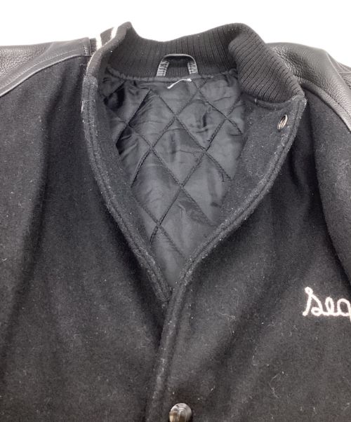 SEQUEL（シークエル）SEQUEL (シークエル) VIRSITY JACKET 21AW ブラック サイズ:Mの古着・服飾アイテム