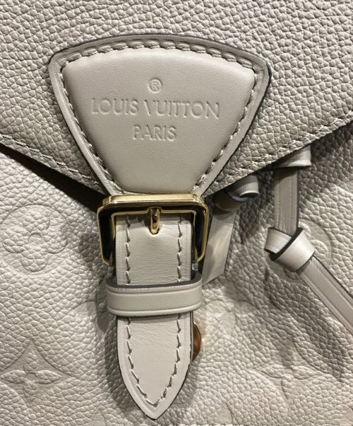 LOUIS VUITTON（ルイ ヴィトン）LOUIS VUITTON (ルイ ヴィトン) モノグラム・アンプラント モンスリPM M45410 リュック デイパック ベージュ サイズ:PMの古着・服飾アイテム