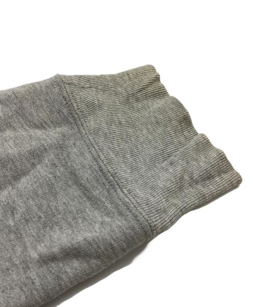 stussy（ステューシー）stussy (ステューシー) オールドロゴプリントジップパーカー ライトグレー サイズ:Lの古着・服飾アイテム