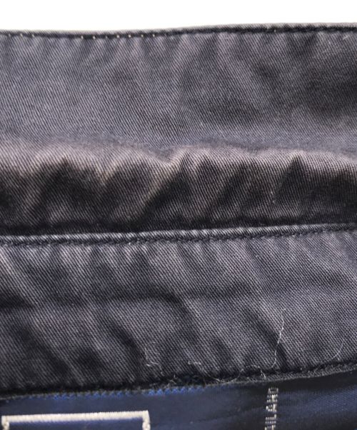POLO RALPH LAUREN（ポロ・ラルフローレン）POLO RALPH LAUREN (ポロ・ラルフローレン) 90's 裏地ネルチェックオールドスイングトップ ネイビー サイズ:表記無し（実寸サイズをご参考下さい）の古着・服飾アイテム