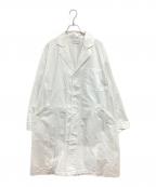 Graphpaperグラフペーパー）の古着「ミリタリーショップコート MILITARY CLOTH SHOP COAT GM201-10060B」｜ホワイト