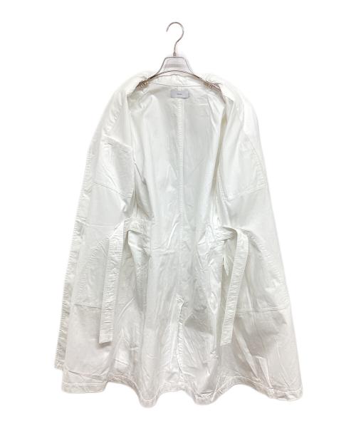 Graphpaper（グラフペーパー）Graphpaper (グラフペーパー) ミリタリーショップコート MILITARY CLOTH SHOP COAT GM201-10060B ホワイト サイズ:2の古着・服飾アイテム