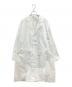 Graphpaper（グラフペーパー）の古着「ミリタリーショップコート MILITARY CLOTH SHOP COAT GM201-10060B」｜ホワイト