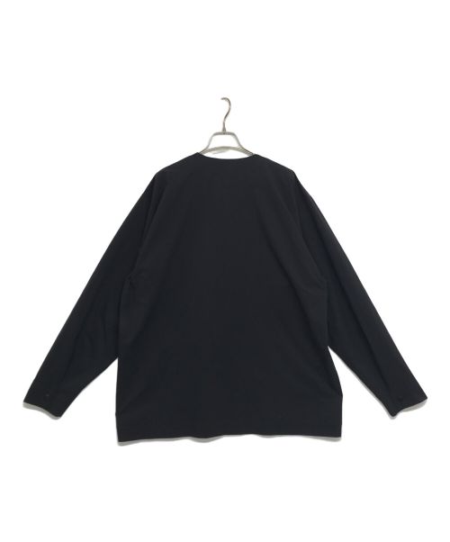 HOMME PLISSE ISSEY MIYAKE（オム プリッセ イッセイ ミヤケ）HOMME PLISSE ISSEY MIYAKE (オムプリッセ イッセイ ミヤケ) STRETCH SHIRT　HP31FJ330 ブラック サイズ:Sの古着・服飾アイテム