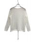 FUMIE=TANAKA (フミエタナカ) mall mesh P/O　 F22S-27　モールメッシュプルオーバー ホワイト サイズ:1：3000円