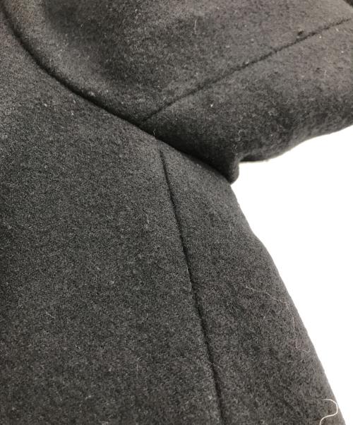 SOFTHYPHEN（ソフトハイフン）softhyphen (ソフトハイフン) MELTON CHESTER FIELD COAT MGMFC221001 ブラック サイズ:03の古着・服飾アイテム