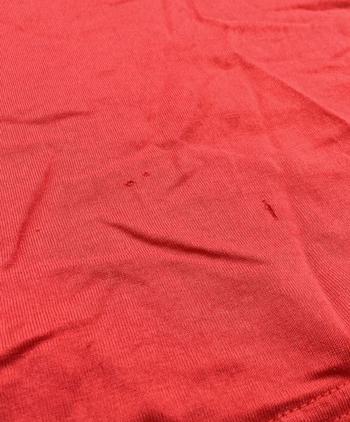 BURBERRY（バーバリー）BURBERRY (バーバリー) ロゴプリントカットソー 8017227 レッド サイズ:Sの古着・服飾アイテム