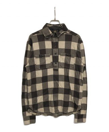 RRL ダブルアールエル ブロックチェック 長袖シャツ ブラック/ホワイト 