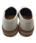 中古・古着 JOSEPH CHEANEY (ジョセフチーニー) HUDSON WHITE NUBUCK コインローファー ビブラムソール ホワイト サイズ:6F：6000円