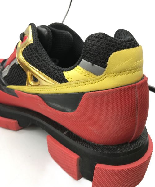 both（ボース）both (ボース) Both paris gao runner chuncky shoes 19SS ガオランナー スニーカー レッド サイズ:39の古着・服飾アイテム