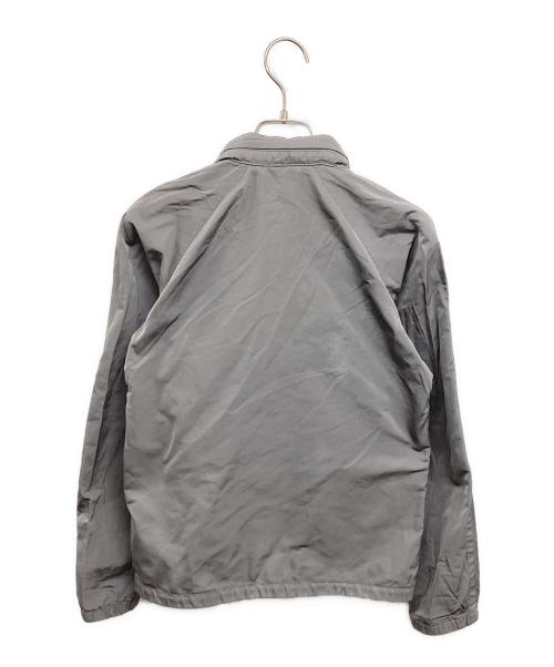 JIL SANDER（ジルサンダー）JIL SANDER (ジルサンダー) シルク混 ジップアップジャケット グレー サイズ:34の古着・服飾アイテム