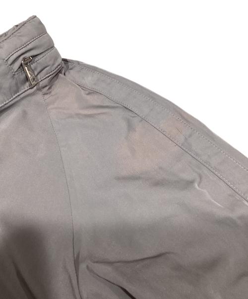 JIL SANDER（ジルサンダー）JIL SANDER (ジルサンダー) シルク混 ジップアップジャケット グレー サイズ:34の古着・服飾アイテム