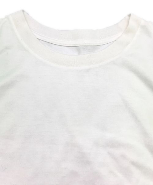 TOMO KOIZUMI（トモコイズミ）TOMO KOIZUMI (トモコイズミ) 袖フリルTシャツ TK001 マルチカラー ラッフルスリーブ マルチカラー サイズ:Mの古着・服飾アイテム