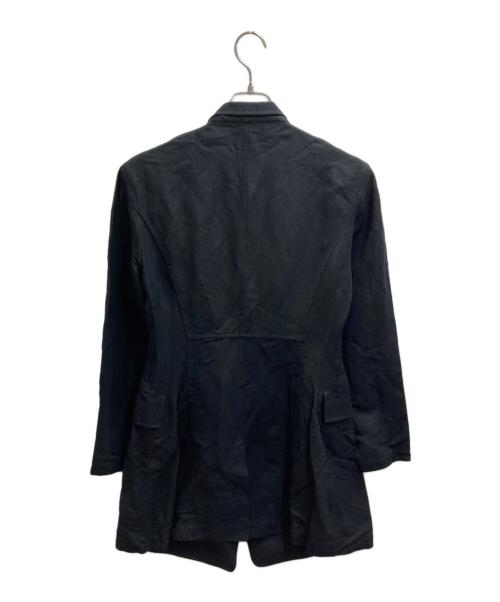 Y's（ワイズ）Y's (ワイズ) リネン混テーラードジャケット / YM-J56-205 ブラック サイズ:FREEの古着・服飾アイテム