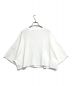 FRAMeWORK (フレームワーク) ショートSWEATハーフスリーブ 24-070-220-7820-2-0 ホワイト サイズ:FREE：4000円