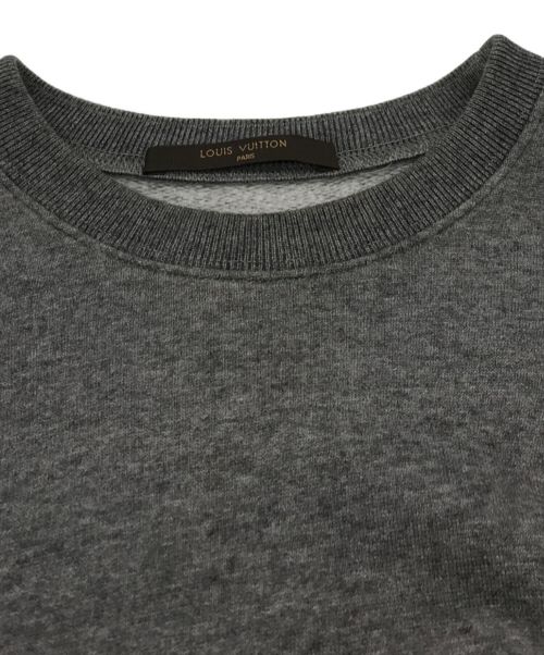 LOUIS VUITTON（ルイ ヴィトン）LOUIS VUITTON (ルイ ヴィトン) カシミヤ混プリントスウェット H2JR42JU4 グレー サイズ:XXSの古着・服飾アイテム