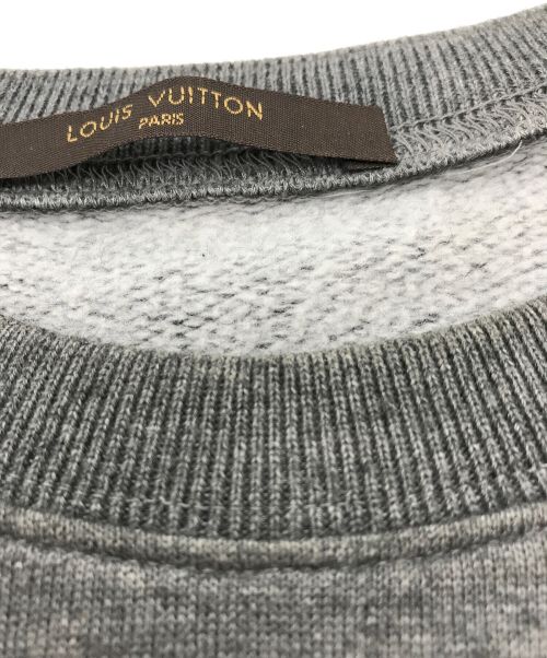 LOUIS VUITTON（ルイ ヴィトン）LOUIS VUITTON (ルイ ヴィトン) カシミヤ混プリントスウェット H2JR42JU4 グレー サイズ:XXSの古着・服飾アイテム