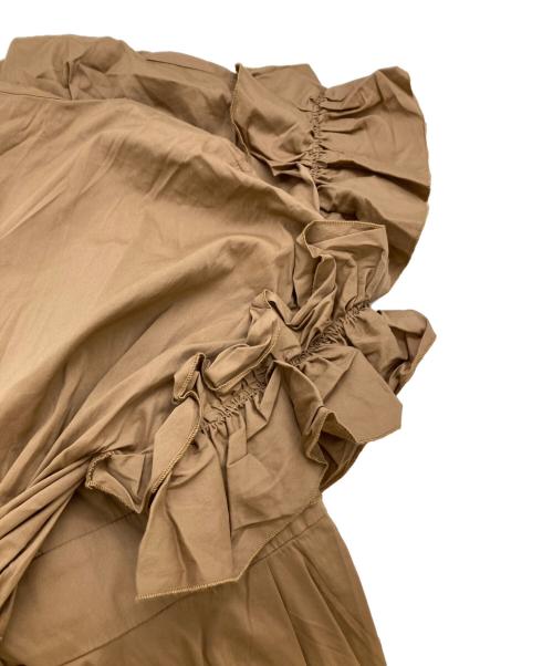 Sov.（ソブ）Sov. (ソブ) LAZER BROD RG カシュクールワンピース 0301-070-212 DOUBLE STANDARD CLOTHING ベージュ サイズ:36の古着・服飾アイテム