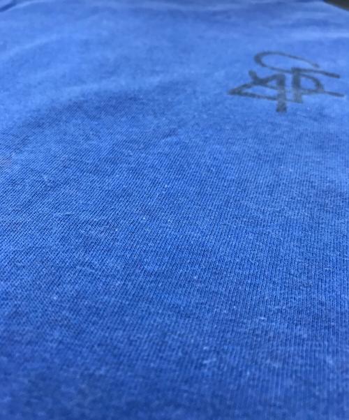 stussy（ステューシー）stussy (ステューシー) ラグランTシャツ　OLDstussy ブルー サイズ:Sの古着・服飾アイテム