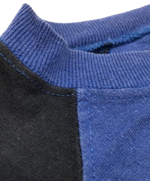 stussy（ステューシー）stussy (ステューシー) ラグランTシャツ　OLDstussy ブルー サイズ:Sの古着・服飾アイテム
